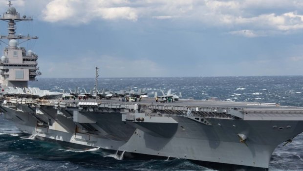 ABŞ-ın təyyarədaşıyan gəmisi Antalyaya gəldi