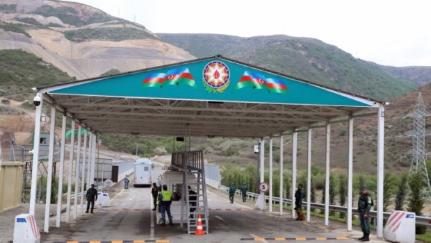 Ermənilər “Laçın” məntəqəsində növbəti dəfə sərbəst KEÇDİ  