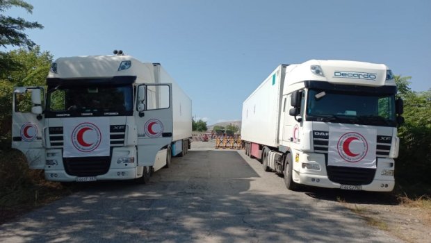 Ərzaq yükü 7 gündür Ağdam-Xankəndi yolunda gözləyir