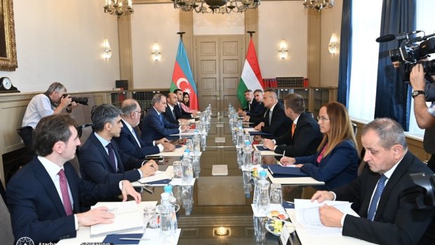 Azərbaycan-Macarıstan Strateji Dialoqunun Birinci iclası keçirilib - FOTO 