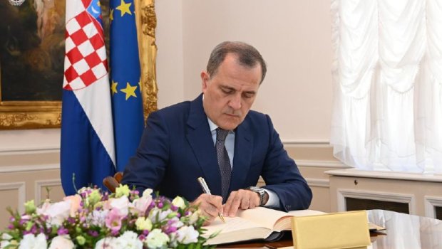 Ceyhun Bayramov Xorvatiyanın Baş naziri ilə ikitərəfli əlaqələri müzakirə etdi - FOTO