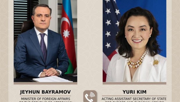 Ceyhun Bayramov ABŞ rəsmisi ilə Azərbaycan-Ermənistan normallaşma prosesini müzakirə edib