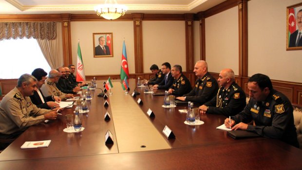 Zakir Həsənov İran ordusunun nümayəndələri ilə GÖRÜŞDÜ – FOTO  