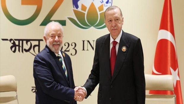 Ərdoğan Braziliya Prezidenti ilə görüşüb