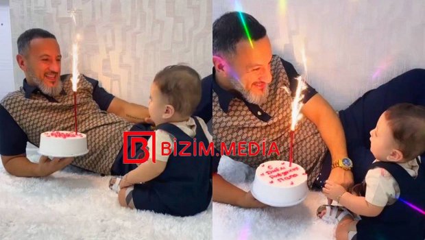 Anar Mədətov ad günündə bir yaşlı övladını ÜZƏ ÇIXARDI – VİDEO 