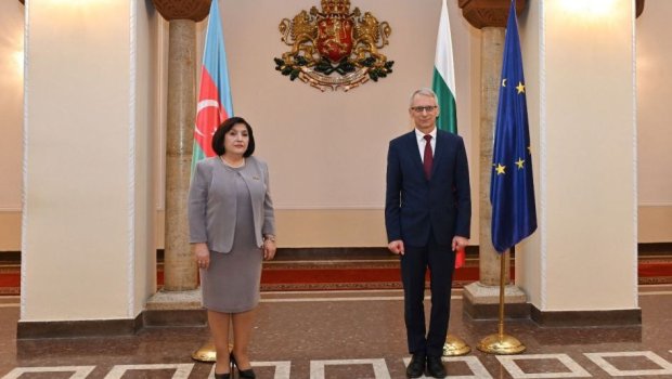 Spiker Bolqarıstanın Baş naziri ilə informasiya texnologiyaları sahələrində əməkdaşlığı MÜZAKİRƏ EDİB - FOTO