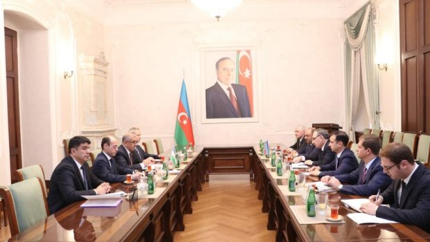 Baş prokuror Özbəkistanlı həmkarı ilə ikitərəfli görüş keçirib - FOTO 