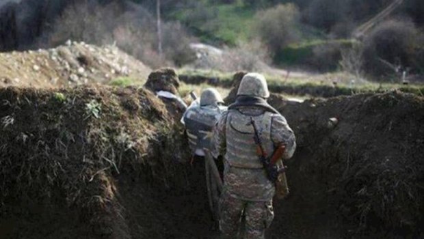 Ermənilərin Ağdam istiqamətində yeni səngər yolları qazmaq cəhdinin qarşısı alınıb