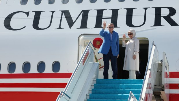 Ərdoğan xanımı ilə ABŞ-a YOLA DÜŞDÜ - FOTO 