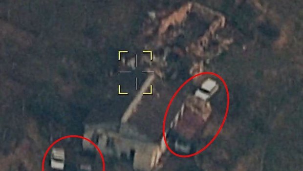 Ermənilər mülki maşınları döyüş mövqelərinə yaxın ərazidə yerləşdirir - VİDEO