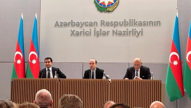 Azərbaycanda akkreditə olunmuş diplomatlar üçün brifinq KEÇİRİLİB – VİDEO