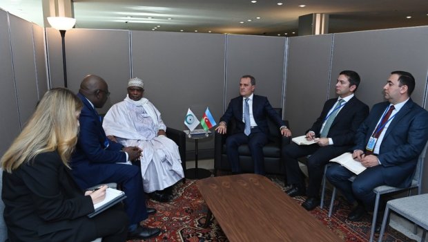 Ceyhun Bayramov İƏT-in Baş katibini bölgədəki son vəziyyət barədə MƏLUMATLANDIRIB - FOTO 