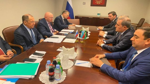 Ceyhun Bayramov Sergey Lavrovu antiterror tədbirləri barədə məlumatlandırıb - VİDEO