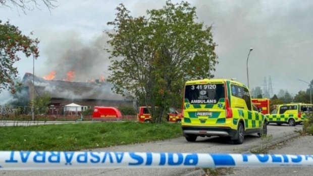 İsveçdə məsciddə güclü yanğın oldu