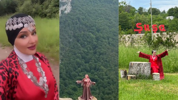 Xuraman Şuşalı ilk dəfə Şuşaya yollandı - FOTO/VİDEO 