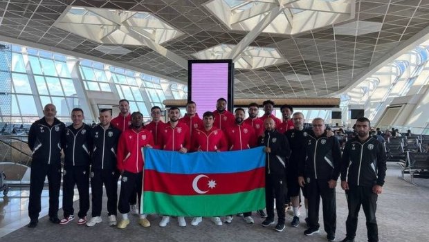 “Sabah” avrokubok oyunu üçün Şimali Makedoniyaya GETDİ