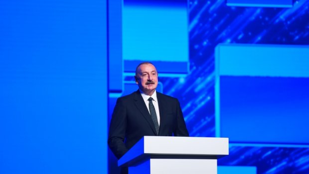 Prezident və Xanımı Astronavtika tədbirində - YENİLƏNİB-FOTO/VİDEO 