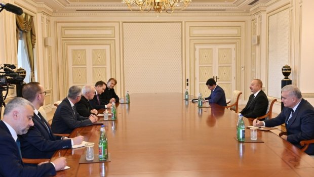 İlham Əliyev Anqlikan Kilsəsinin dini rəhbərini QƏBUL ETDİ  