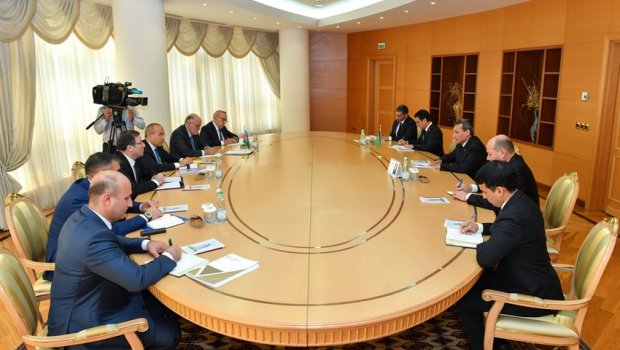 Türkmənistanla ticarət dövriyyəsinin artırılmasını müzakirə edildi - FOTO 