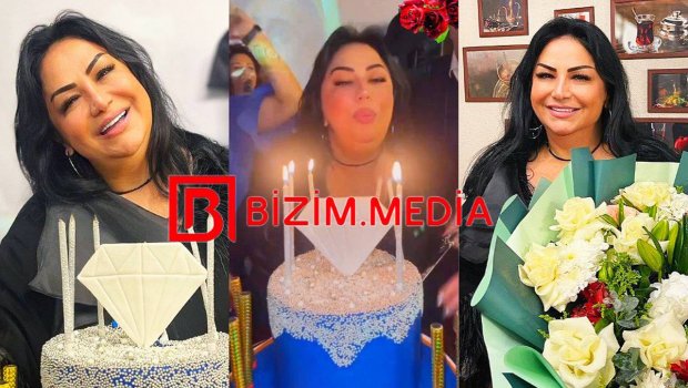 Almaz Ələsgərova 57 yaşını belə QEYD ETDİ - FOTO/VİDEO  
