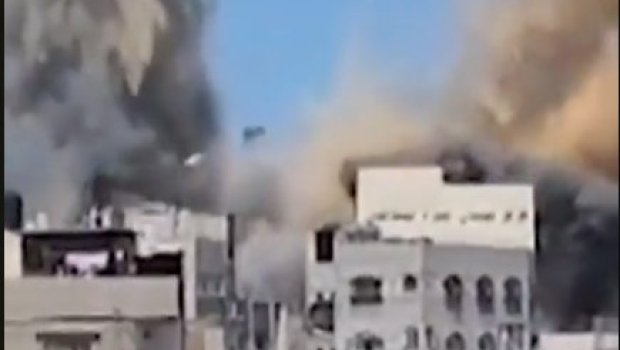 İsrail “Həmas”ın qərargahını belə MƏHV ETDİ – ANBAAN VİDEO   