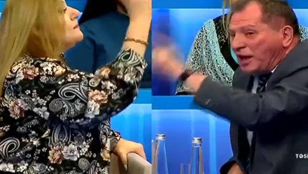 Efirdə Anar Vəziroğlu ilə Sonaxanım arasında DAVA: “Otur yerində, ağzını da yum” - VİDEO