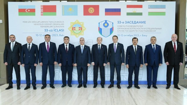 MDB ölkələrinin təhlükəsizlik və xüsusi xidmət orqanlarının rəhbərləri Bakıda - FOTO