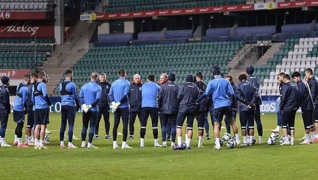 Bizim.Media-nın əməkdaşı millinin Tallindəki məşqində - VİDEOREPORTAJ 