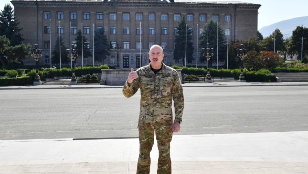 İlham Əliyev Xankəndidən xalqa TARİXİ MÜRACİƏT EDİB - VİDEO