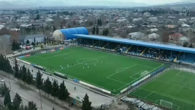 Tovuz şəhər stadionunda işıqlandırma sistemi QURAŞDIRILIB 
