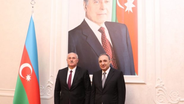 Baş Prokuror Türkiyə Ali Məhkəməsinin sədri ilə ədliyyə orqanlarının əməkdaşlığını MÜZAKİRƏ ETDİ - FOTO 