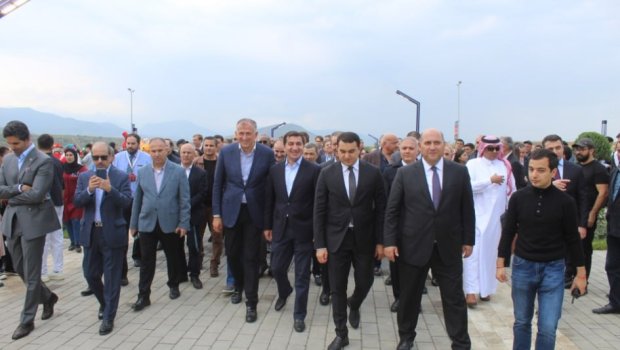 Xarici ölkələrin 30-yaxın səfiri Füzuli şəhərində - FOTO