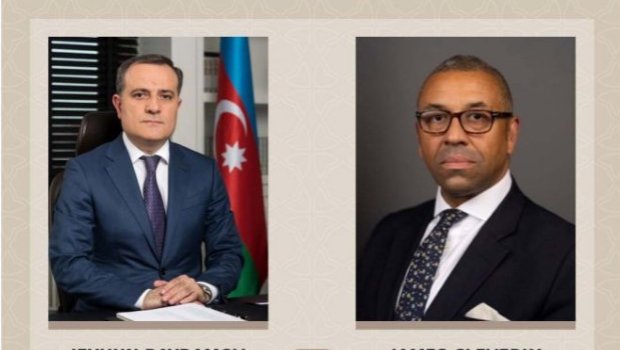 Ceyhun Bayramov britaniyalı həmkarı ilə Qarabağdakı vəziyyəti müzakirə etdi