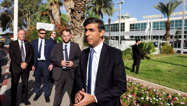 Britaniyanın Baş naziri İsrailə gəldi - FOTO