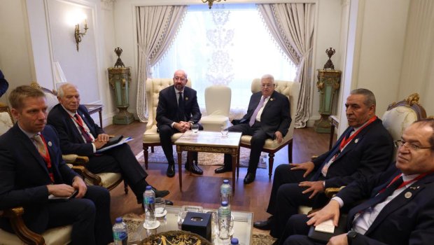 Şarl Mişel: “Fələstin-İsrail dövlətlərinin birgə yaşaması üçün sülhdən başqa alternativ yoxdur” - FOTO 