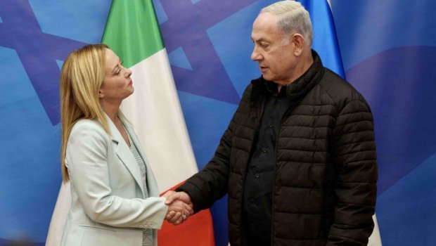 İtaliyanın Baş naziri İsrailə gəlib