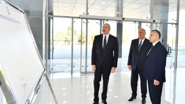 Prezident 2 saylı Sumqayıt Şəhər Xəstəxanasının yeni binasının AÇILIŞINDA – FOTO  
