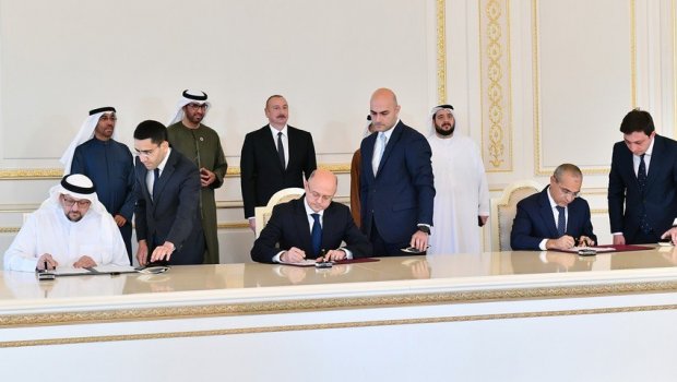 Azərbaycanla BƏƏ-nin “Masdar” şirkəti arasında sənədlər İMZALANDI 