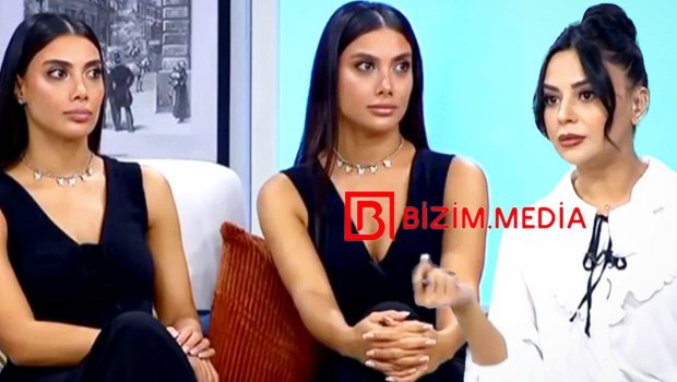 “Xəzər”in efirində QALMAQAL: Vüsalə Əlizadə ilə Sevil-Sevinc dalaşdı – VİDEO 