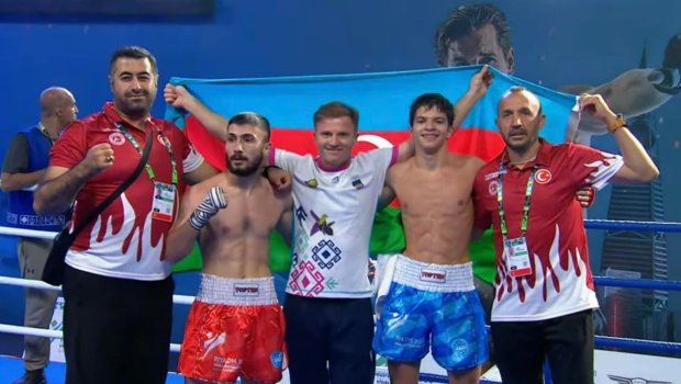 Kikboksçumuz Səudiyyə Ərəbistanında qızıl medal qazandı