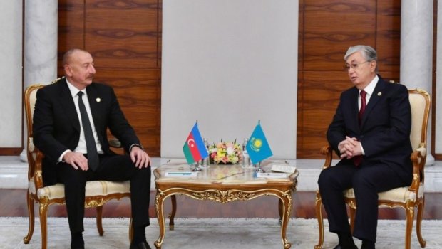 İlham Əliyev Qazaxıstan Prezidentinə BAŞSAĞLIĞI VERDİ 
