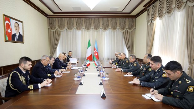 Azərbaycan və İtaliya arasında hərbi əməkdaşlıq MÜZAKİRƏ OLUNDU – FOTO/VİDEO  