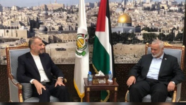 İran XİN başçısı HƏMAS lideri ilə Qəzzadakı vəziyyəti müzakirə edib