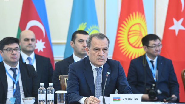 Ceyhun Bayramov TDT XİN başçılarının X iclasında çıxış edib