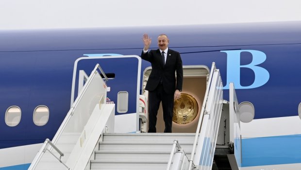 İlham Əliyevin Qazaxıstana səfəri BAŞA ÇATDI - FOTO