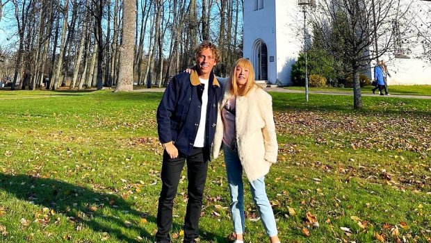 Maksim Qalkin həyat yoldaşı Alla Puqaçova ilə Latviyadan paylaşım etdi - FOTO