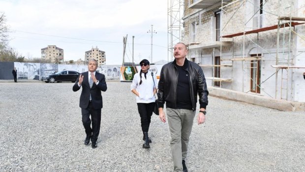 Prezident və birinci xanım Şuşaya səfər EDİBLƏR - FOTO/VİDEO