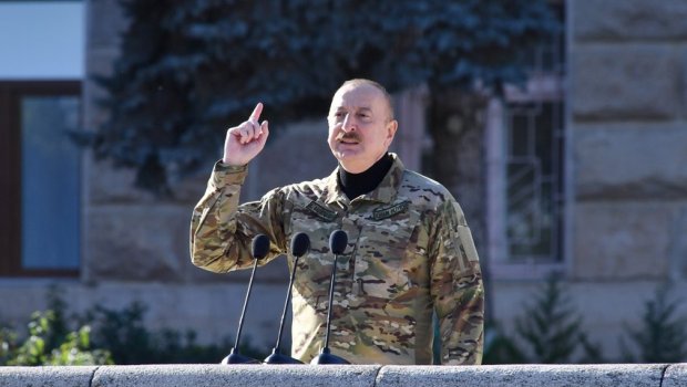 İlham Əliyev: “Bununla da separatçıların kitabı bağlandı” - FOTO