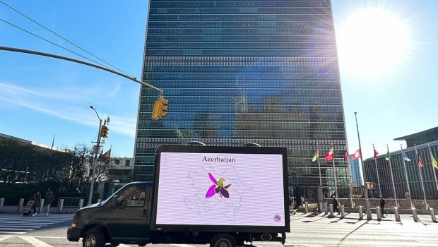 BMT-nin mənzil-qərargahının qarşısında Zəfər Günü belə NÜMAYİŞ OLUNDU - FOTO/VİDEO