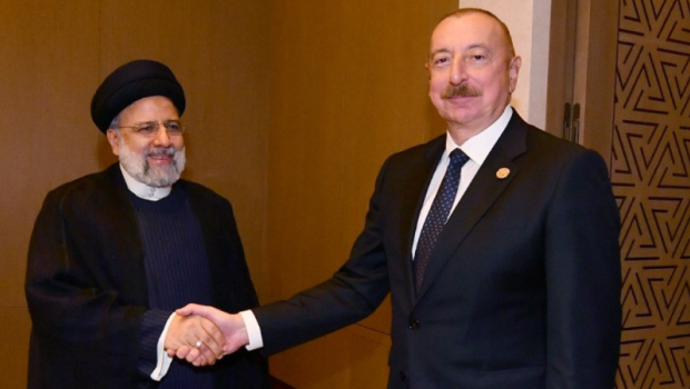 İlham Əliyev Daşkənddə İran Prezidenti ilə GÖRÜŞDÜ -  FOTO/VİDEO